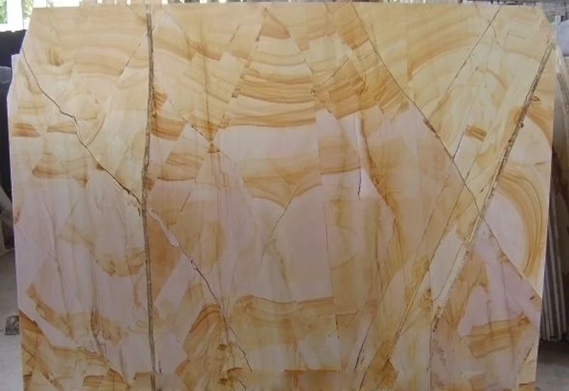Burma Teak Marble Slab