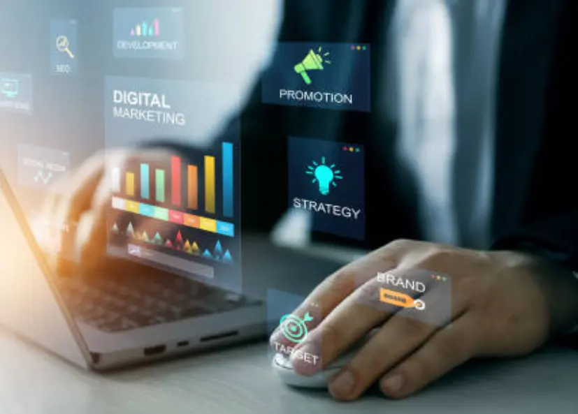 Digital Marketing Services Illustration